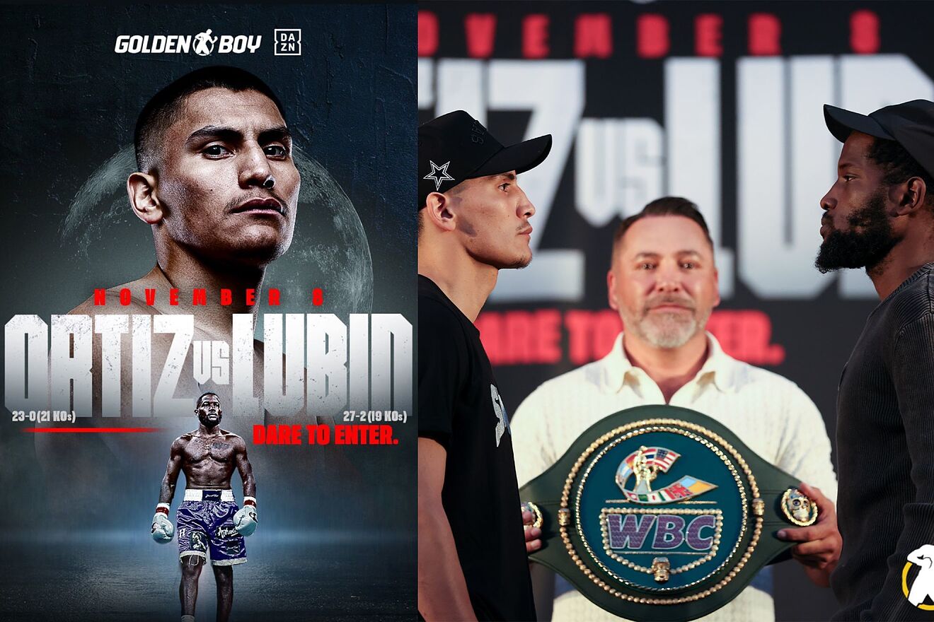 Vergil Ortiz Jr vs Erickson Lubin Cartelera