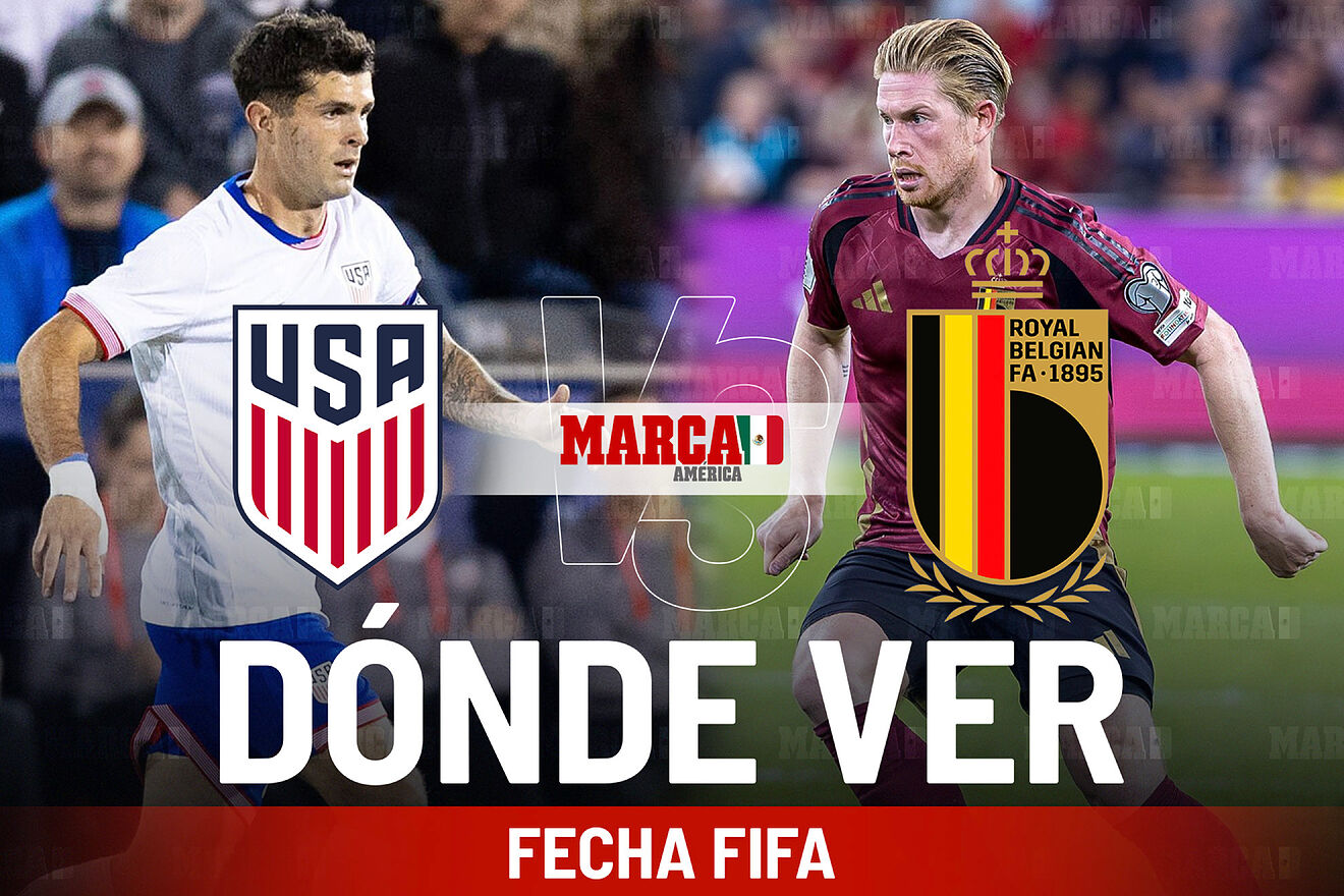 Estados Unidos vs B�lgica: D�nde ver y a qu� hora juega Pulisic...
