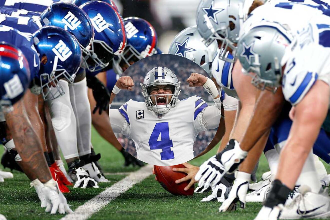 Resumen Cowboys vs Giants: Dak Prescott firma ag�nico triunfo en...