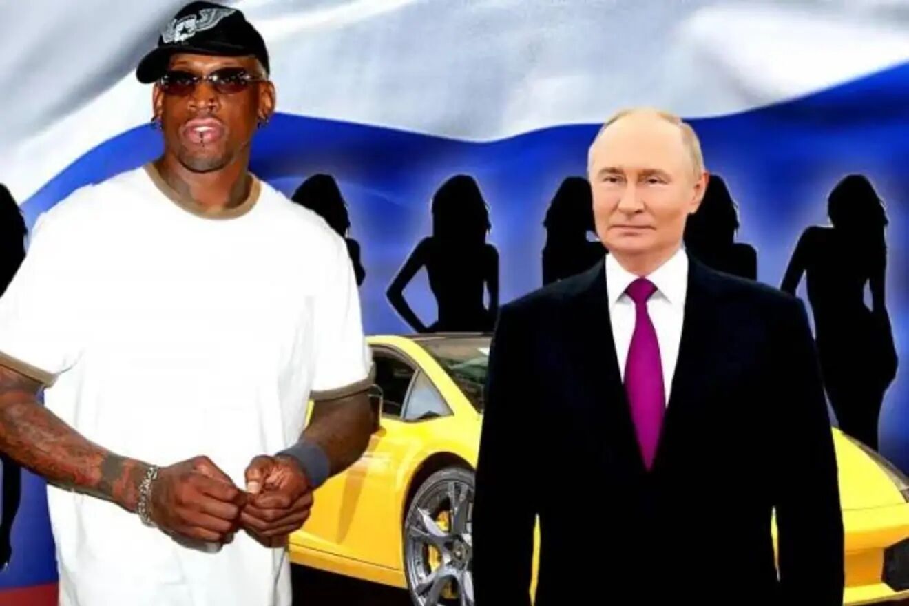 ¡La extraña y sorprendente amistad de Dennis Rodman con Vladimir Putin!