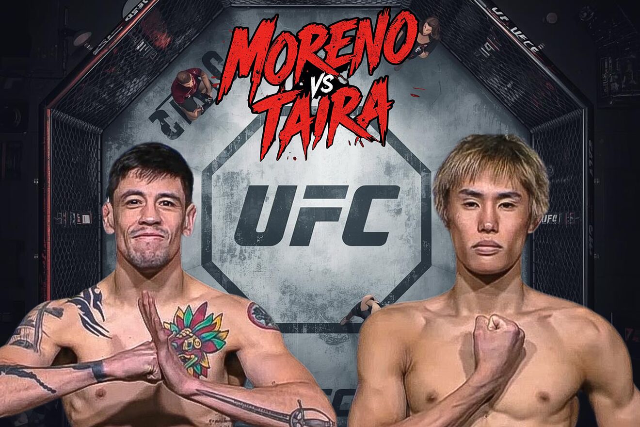Brandon Moreno vs Tatsuro Taira: D�nde ver las peleas de la UFC 323 y...