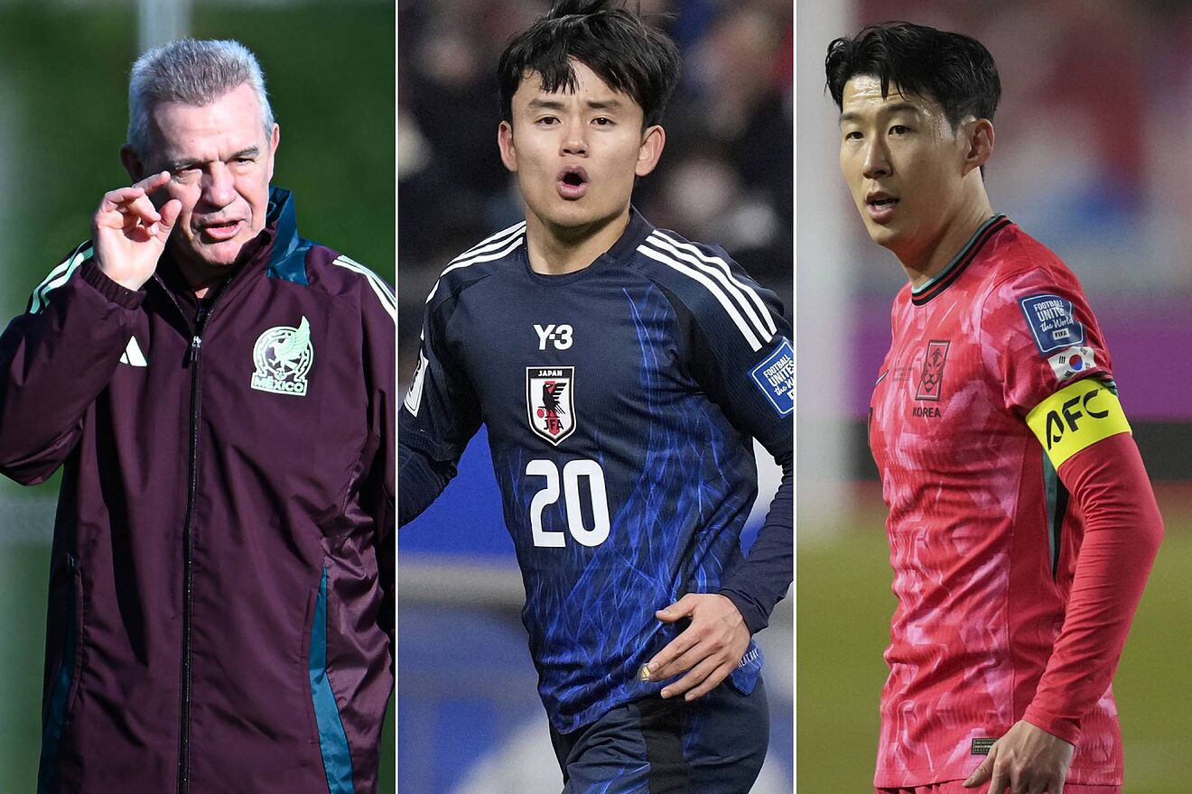 Selecci�n Mexicana Selecci�n de Jap�n Selecci�n de Corea del Sur