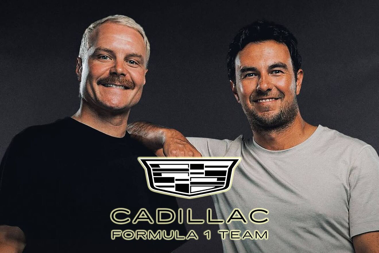 Sergio P�rez Valtteri Bottas Cadillac F1