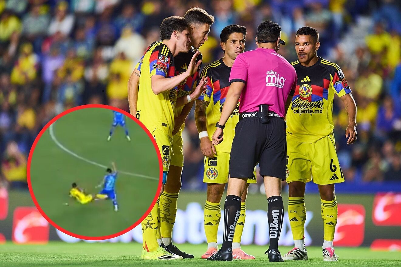 Am�rica vs Tigres: De Lima entra de cambio y segundos despu�s es...