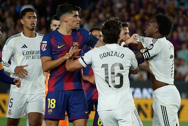 Una imagen del �ltimo Barcelona vs Real Madrid.