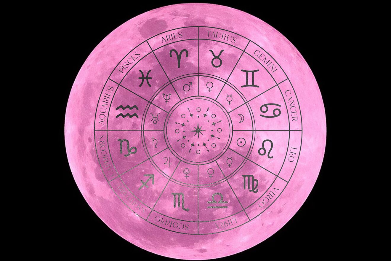 �C�mo te afecta la Luna Rosa de abril 2026 seg�n tu signo? Esto...
