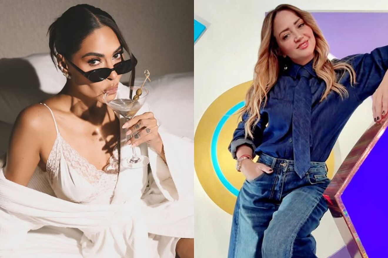 Galilea Montijo y Andrea Legarreta.