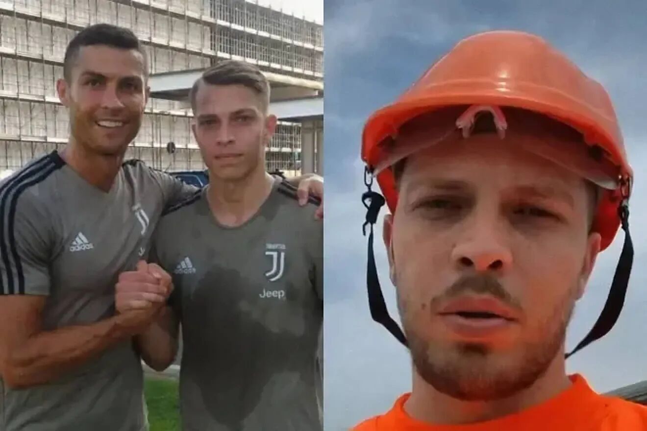 De coincidir con Cristiano Ronaldo a trabajar en la construcci�n