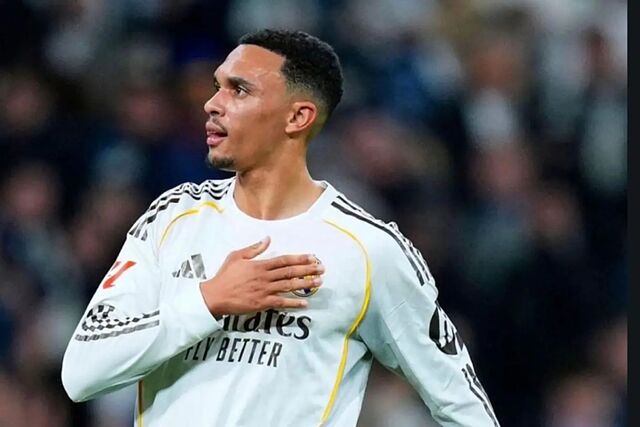 Trent, durante un partido con el Real Madrid