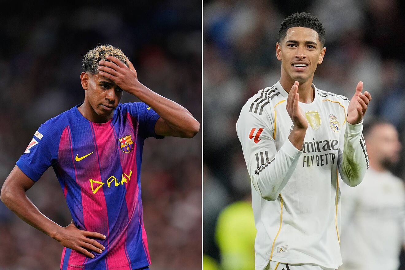 Jude Bellingham Real Madrid Lamine Yamal FC Barcelona LaLiga