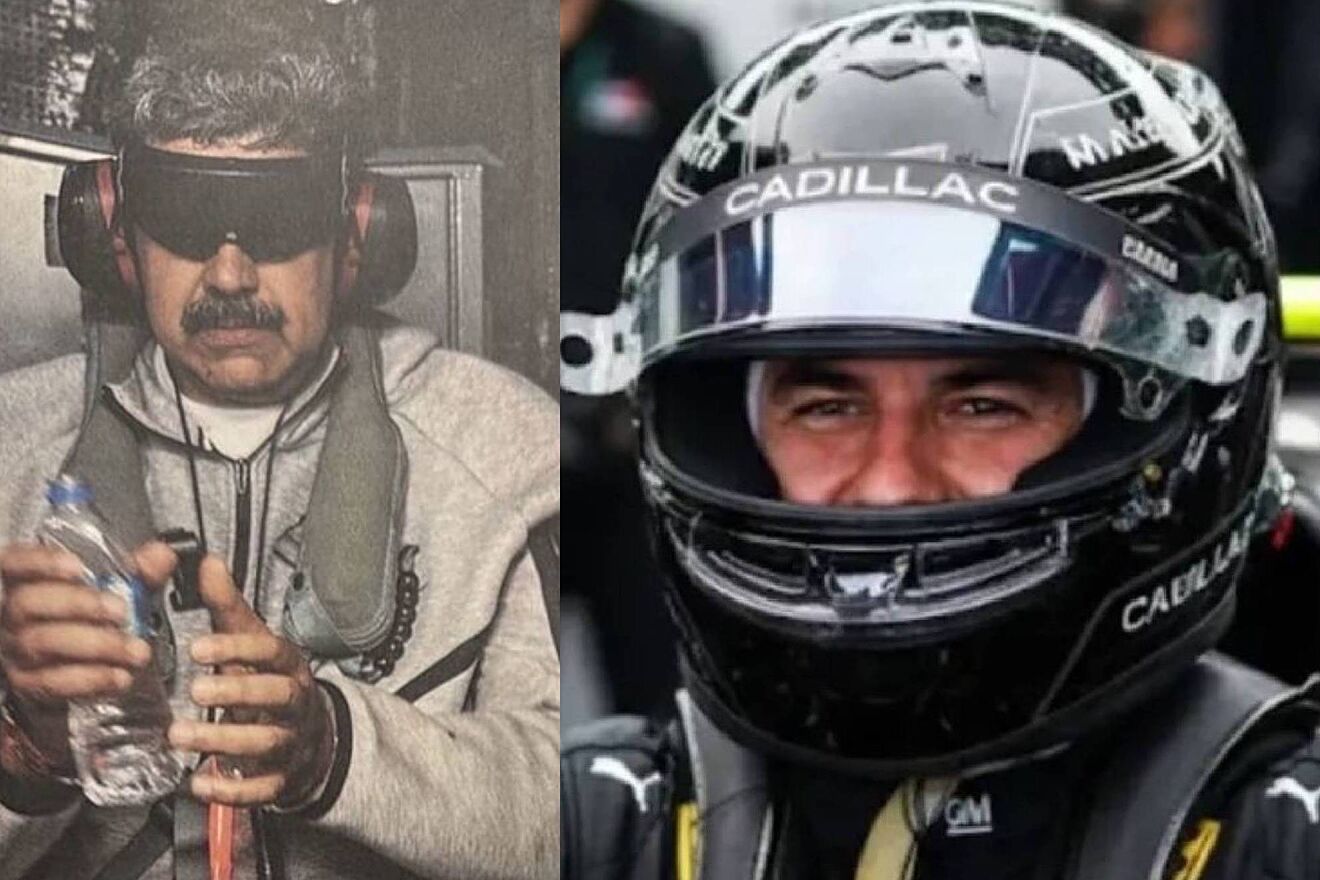 Checo P�rez manda mensaje a Venezuela tras la captura de Nicol�s...