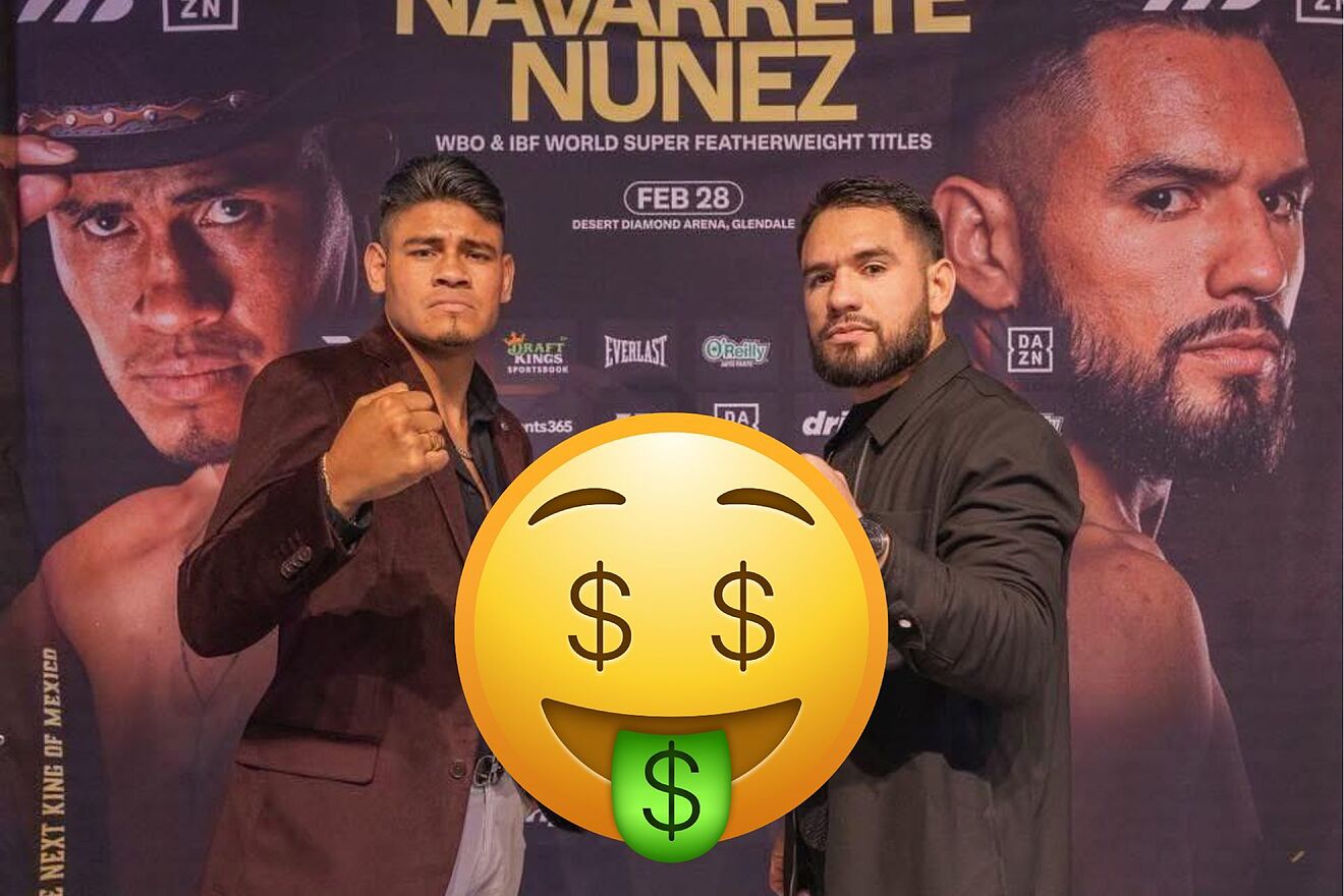 �De cu�nto es la bolsa para la pelea de Emanuel Navarrete vs Sugar...