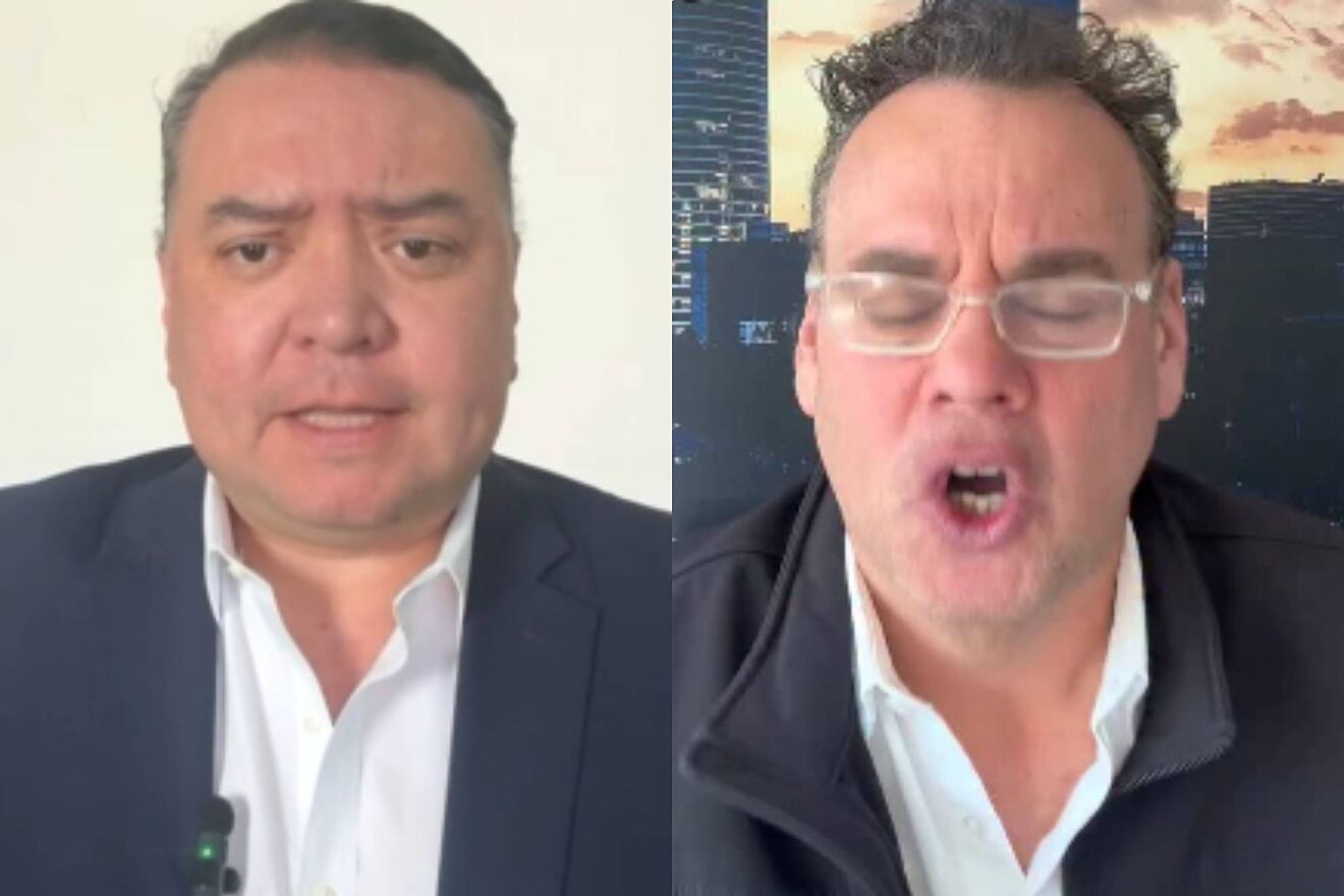 Willie Gonz�lez y David Faitelson.