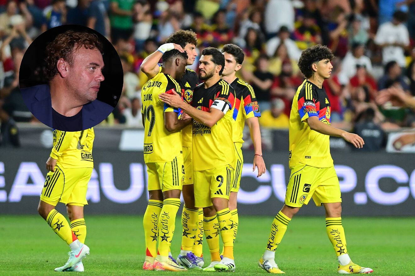 La crisis del Am�rica en la mirada de David Faitelson.