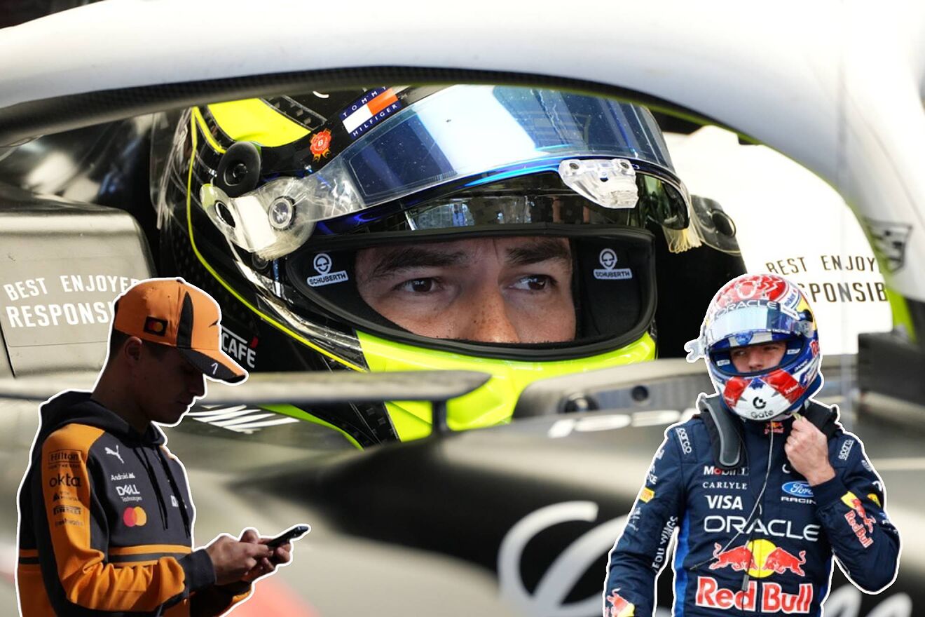 Sergio P�rez GP Jap�n F1 Cadillac Lando Norris Max Verstappen