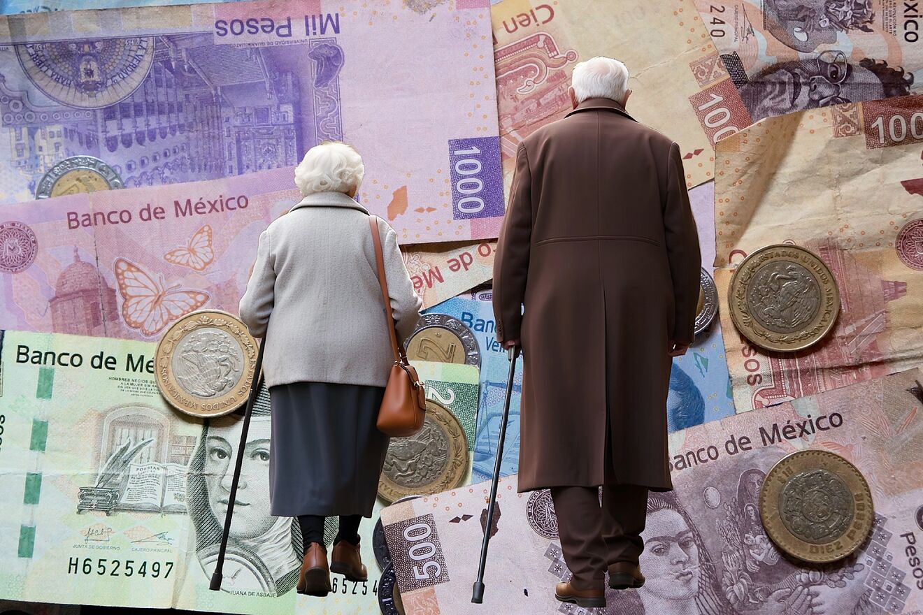 Hay millones de pensionados y jubilados en M�xico 2025