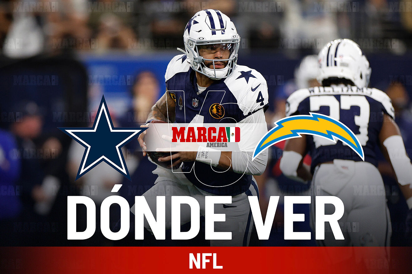 Cowboys vs Chargers: D�nde ver a Dak Prescott con los Vaqueros de...