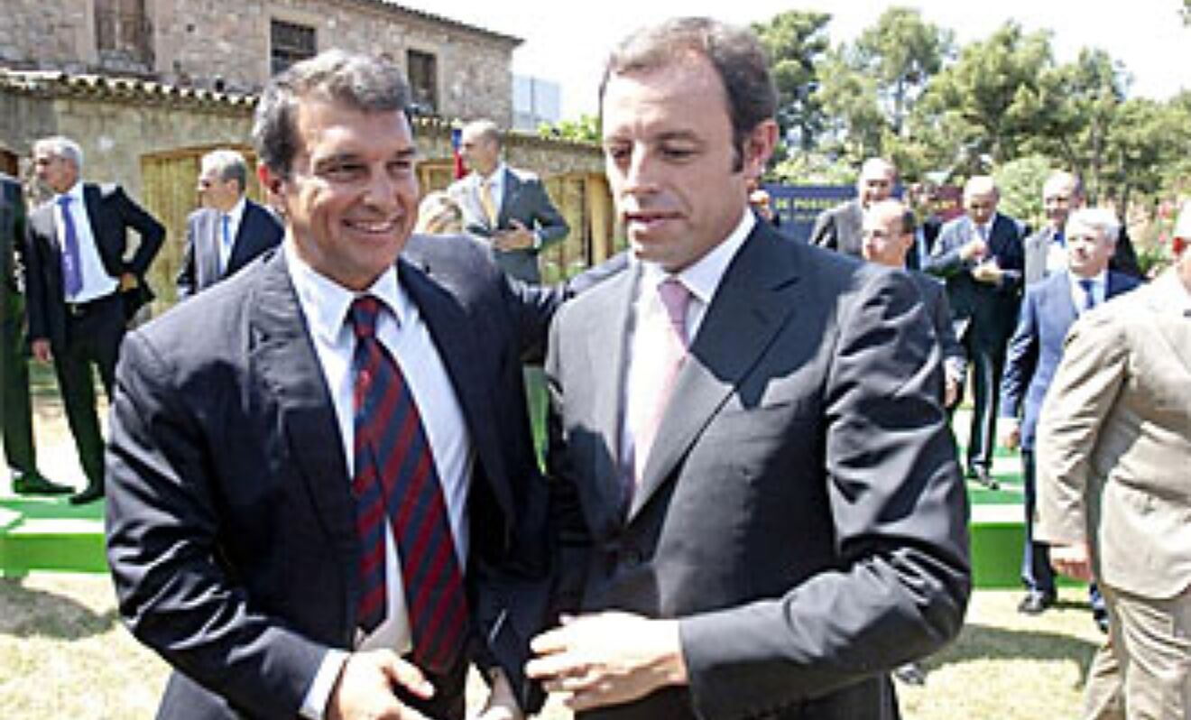 Laporta y Rosell, en una imagen de archivo