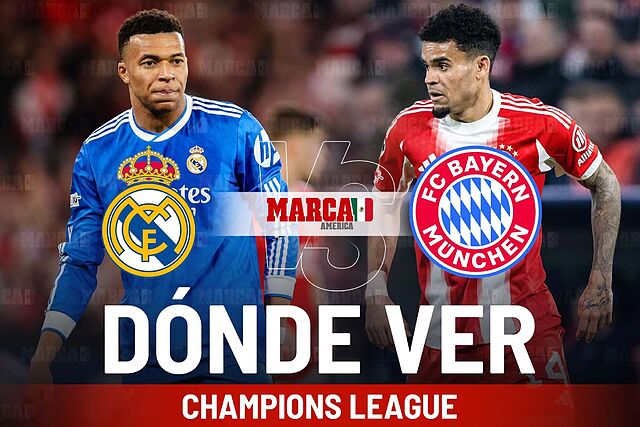 Real Madrid vs Bayern Munich: D�nde ver el partido de Cuartos de Final y a qu� hora empieza la Champions League hoy