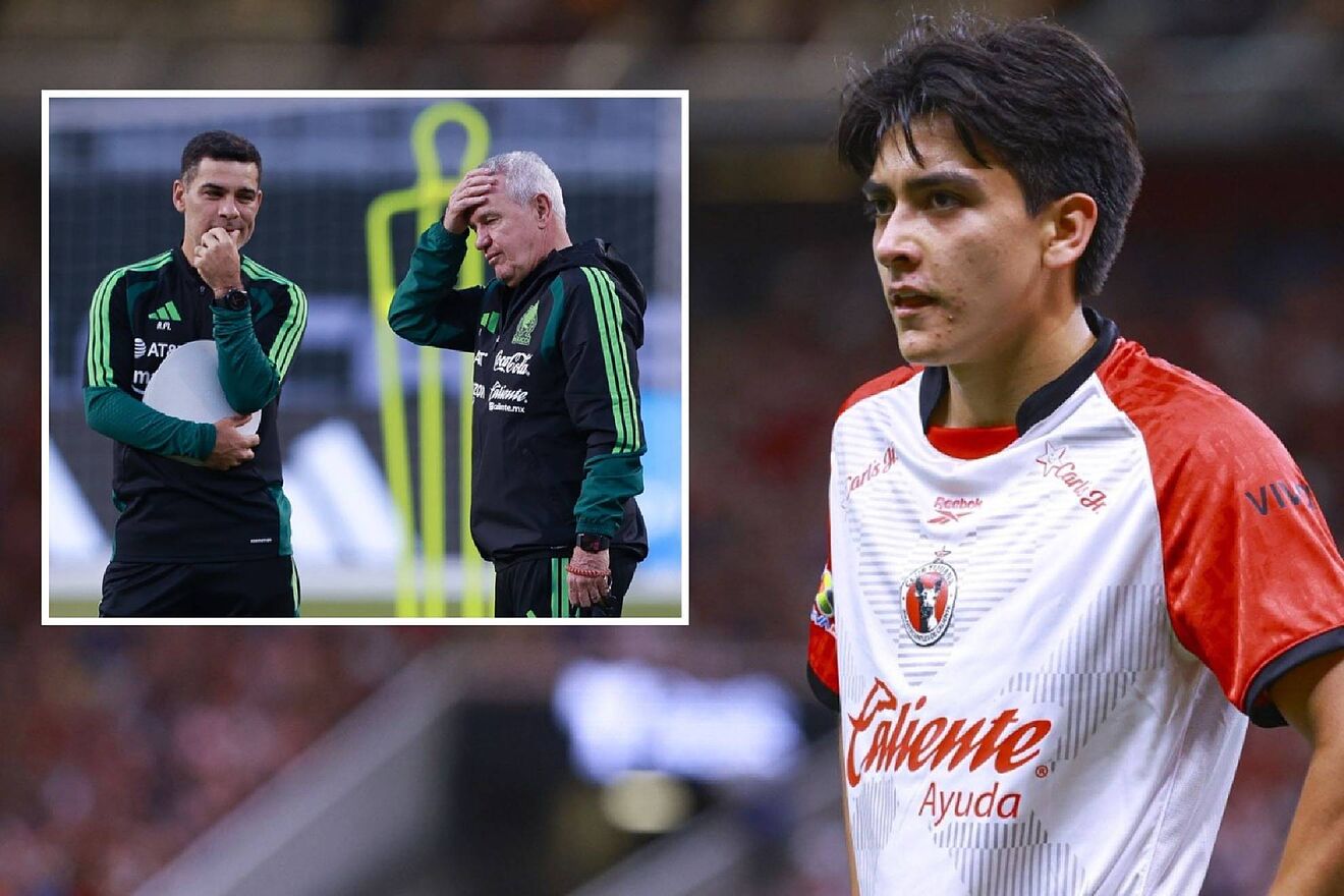 Gil Mora, Rafael M�rquez & Javier Aguirre