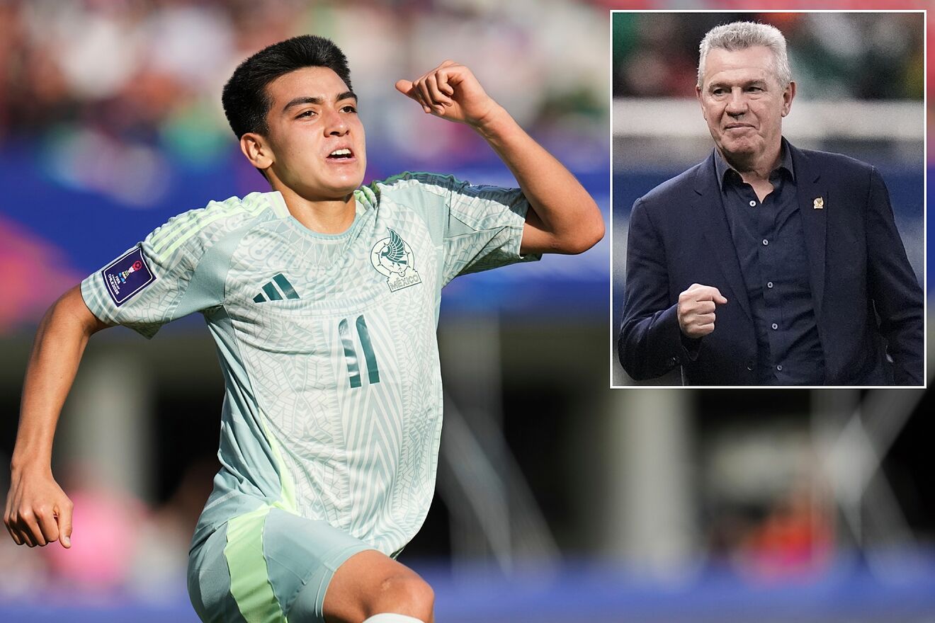 Gilberto Mora y Javier Aguirre