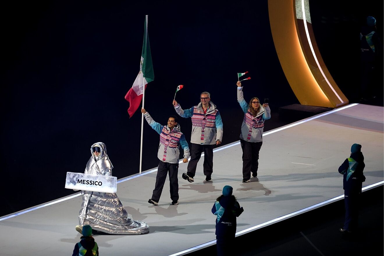 Inauguraci�n Milano Cortina 2026: Un euf�rico Donovan Carrillo y...