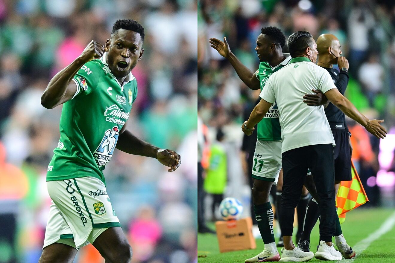Resumen y goles Le�n vs Necaxa: Diber Cambindo aplica 'Ley del Ex' y le da segunda victoria en fila a Nacho Ambriz