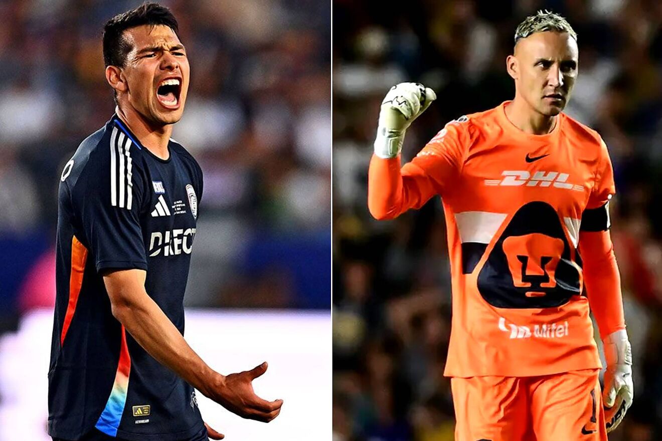 Chucky Lozano / Keylor Navas |