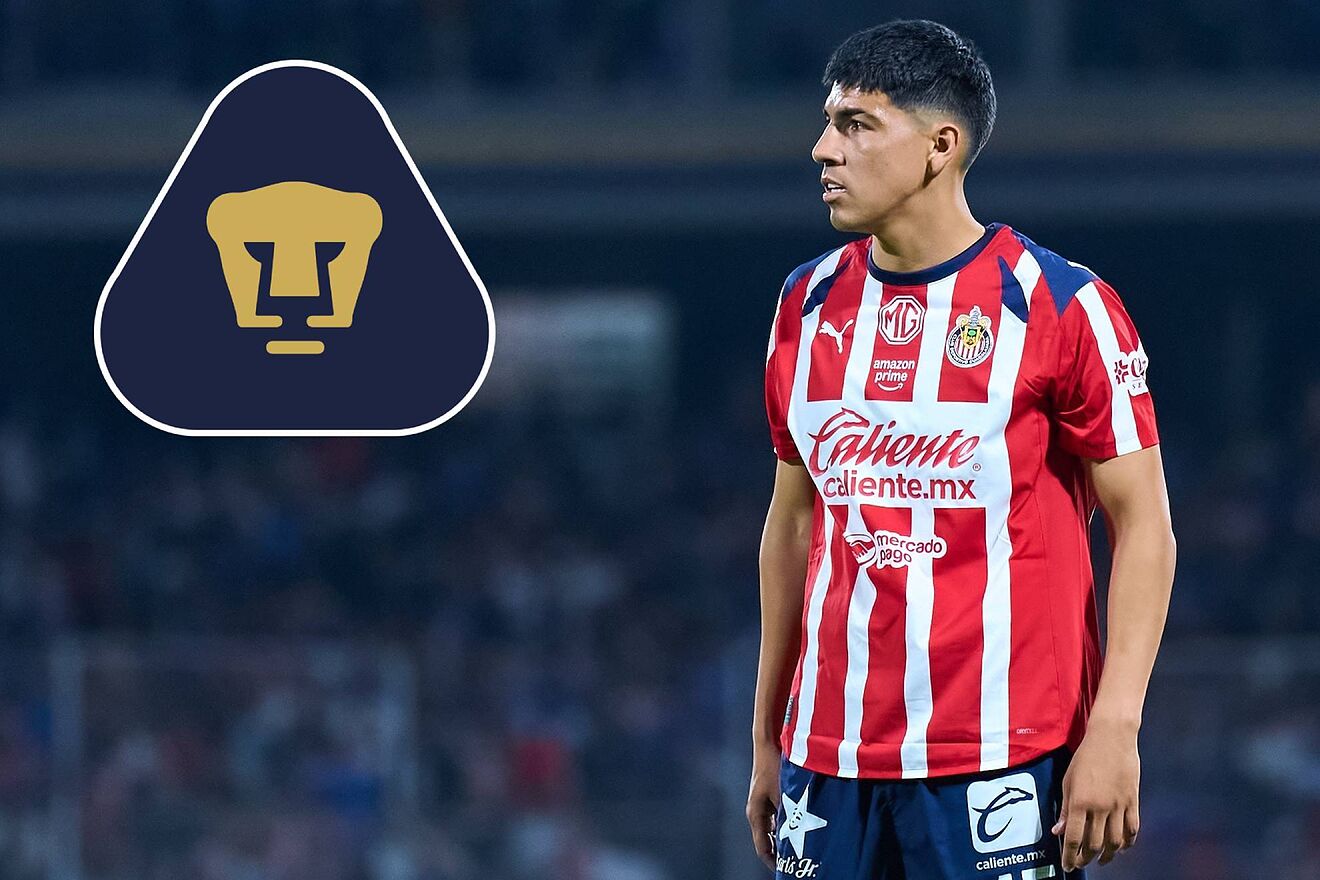 Erick Guti�rrez CD Guadalajara Pumas Liga Mx