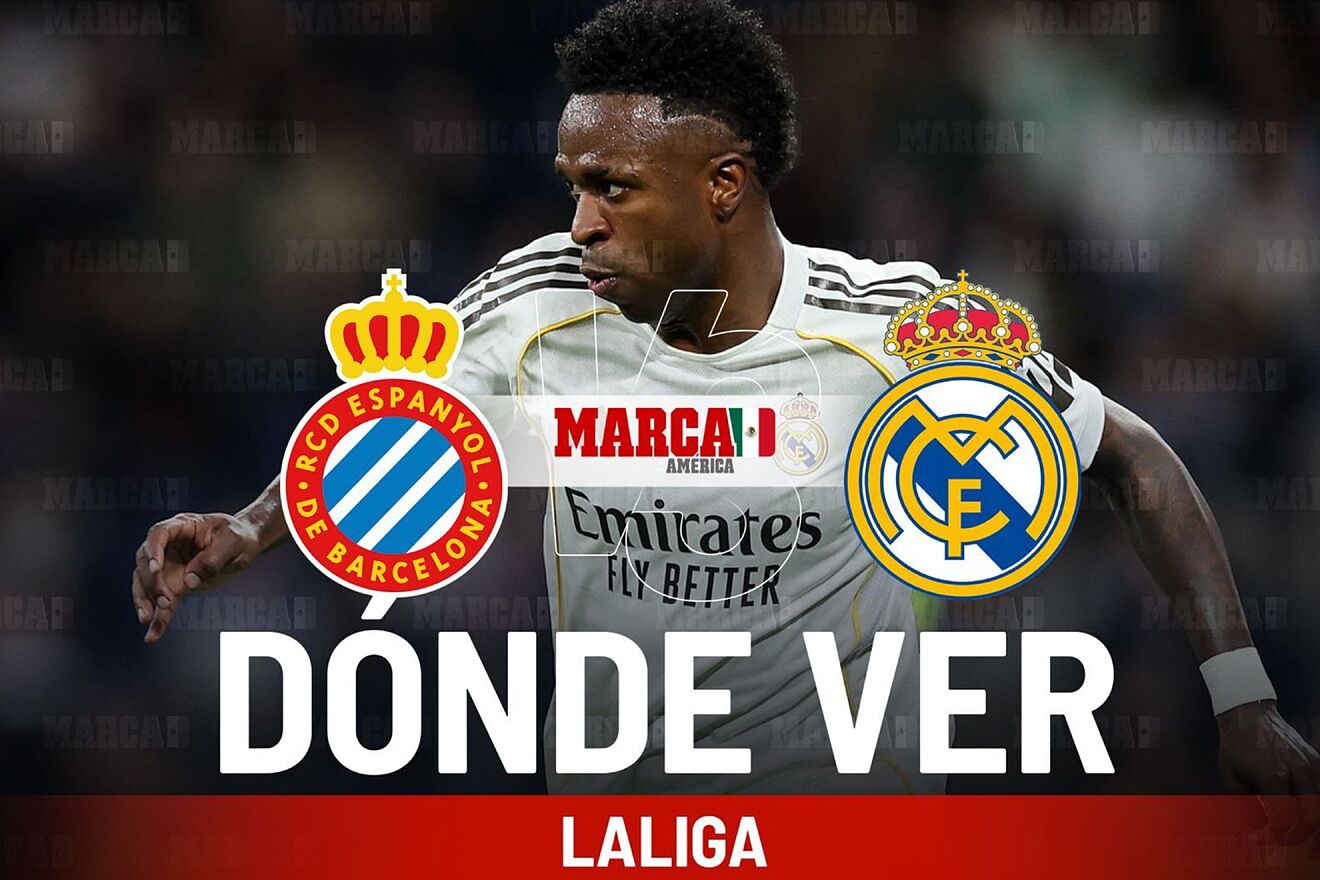¿Dónde ver Espanyol vs Real Madrid y a qué hora empieza el partido...