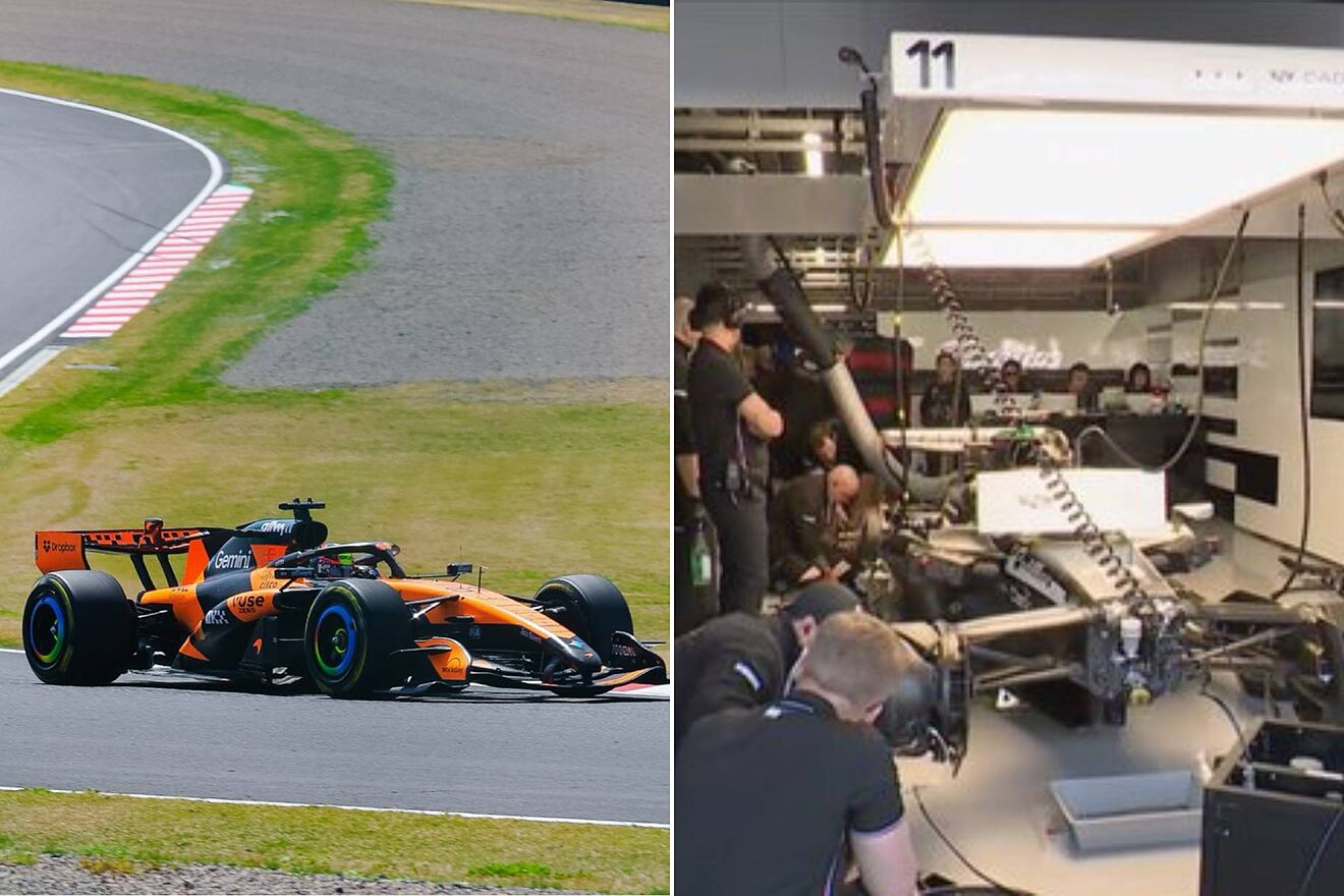 Oscar Piastri McLaren GP Jap�n F1 Cadillac Sergio P�rez