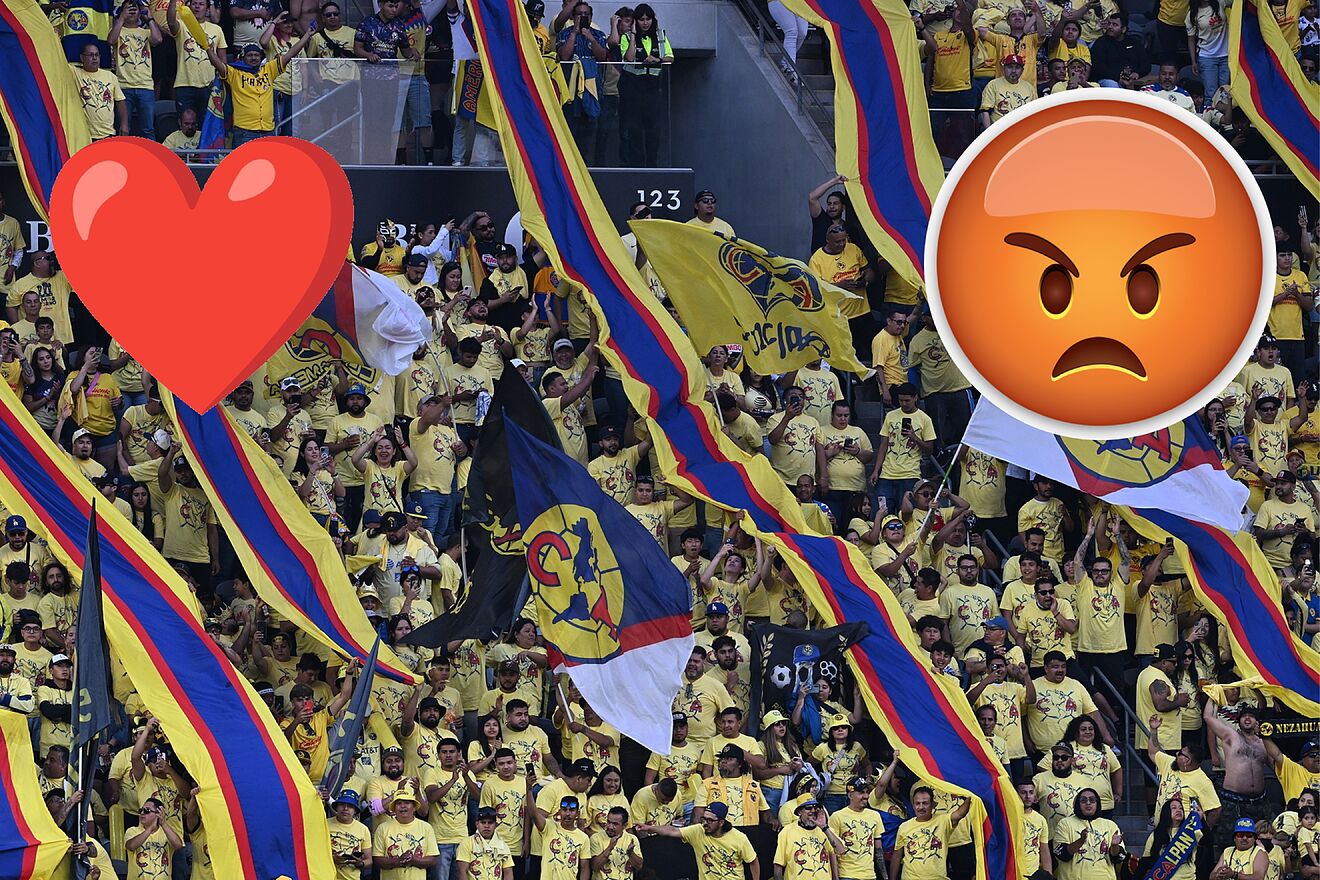 El amor y odio hacia las �guilas.