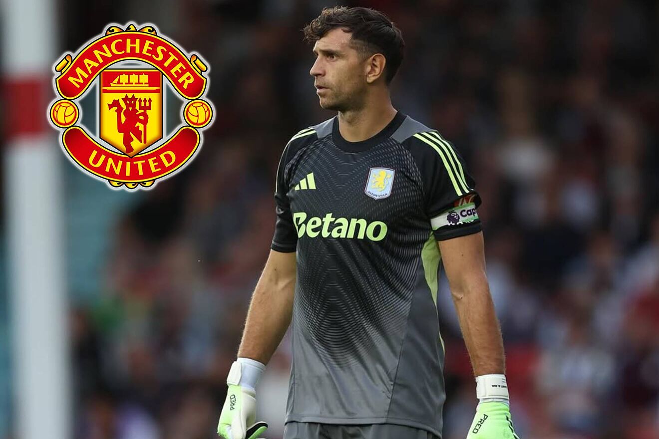 Emiliano Mart�nez Manchester United Aston Villa Premier League