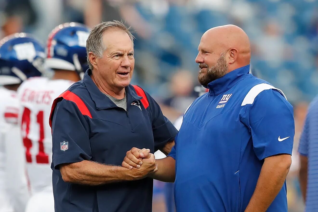 Bill Belichick y Brian Daboll