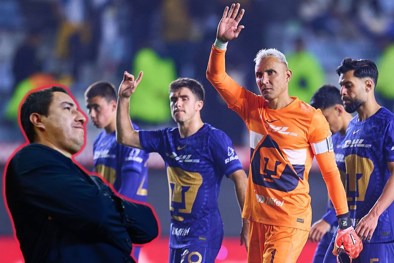 Efra�n Ju�rez Pumas Keylor Navas Play in