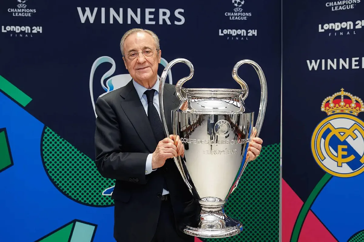 Champions League 2024: Florentino Pérez lanza mensaje en plena celebración de la Champions 2024: "Real Madrid va ahora por la Decimosexta" | MARCA México