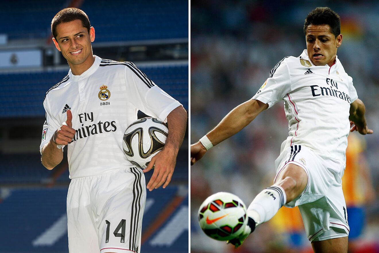 Chicharito Hern�ndez presume su paso por el Real Madrid como mensaje a sus detractores