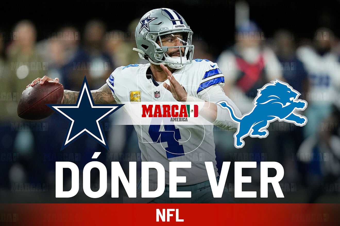 Cowboys vs Lions: d�nde ver a Dak Prescott y a qu� hora inicia hoy...