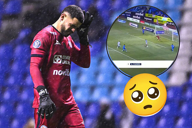 Gudi�o fue el responsable del primer gol de los Tuzos.