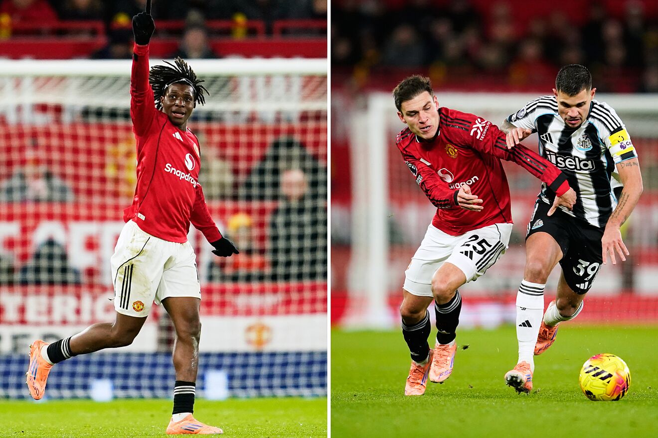 Gol y resumen Manchester United vs Newcastle: Dorgu lidera la victoria...