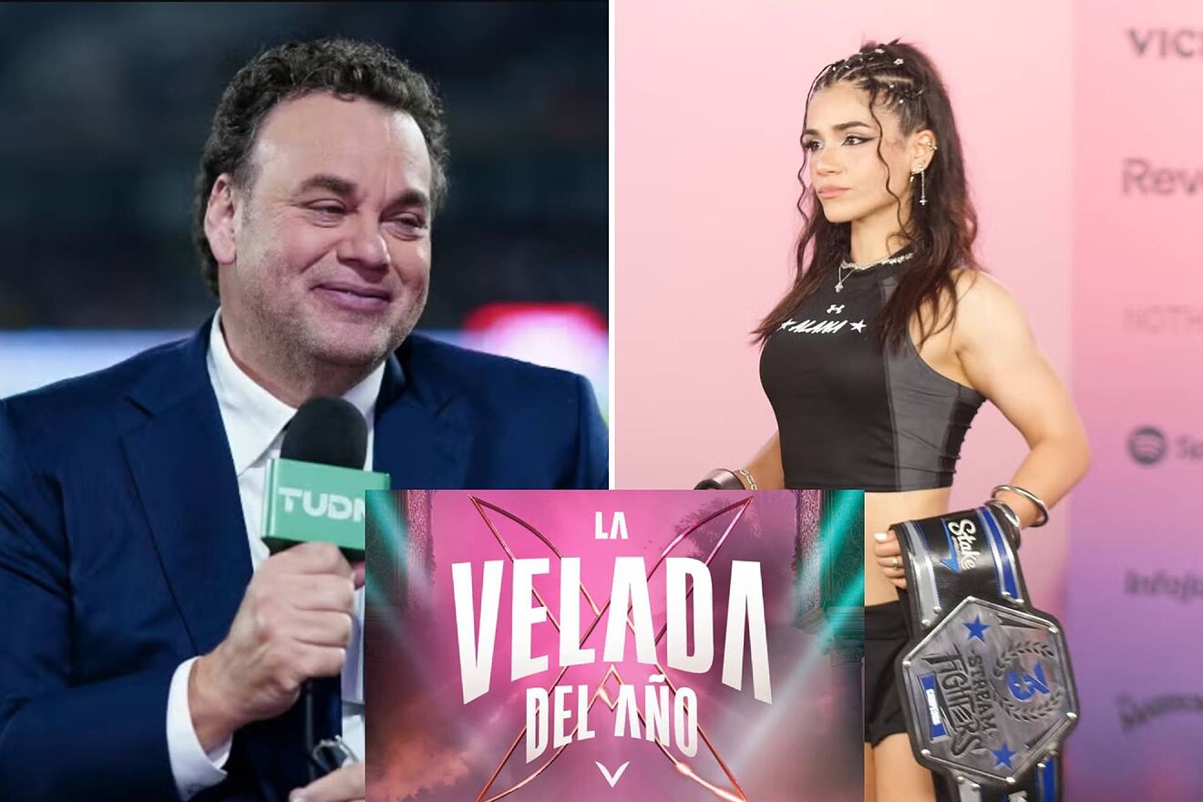 David Faitelson habla con compa�ero de TUDN sobre Alana Flores en la...