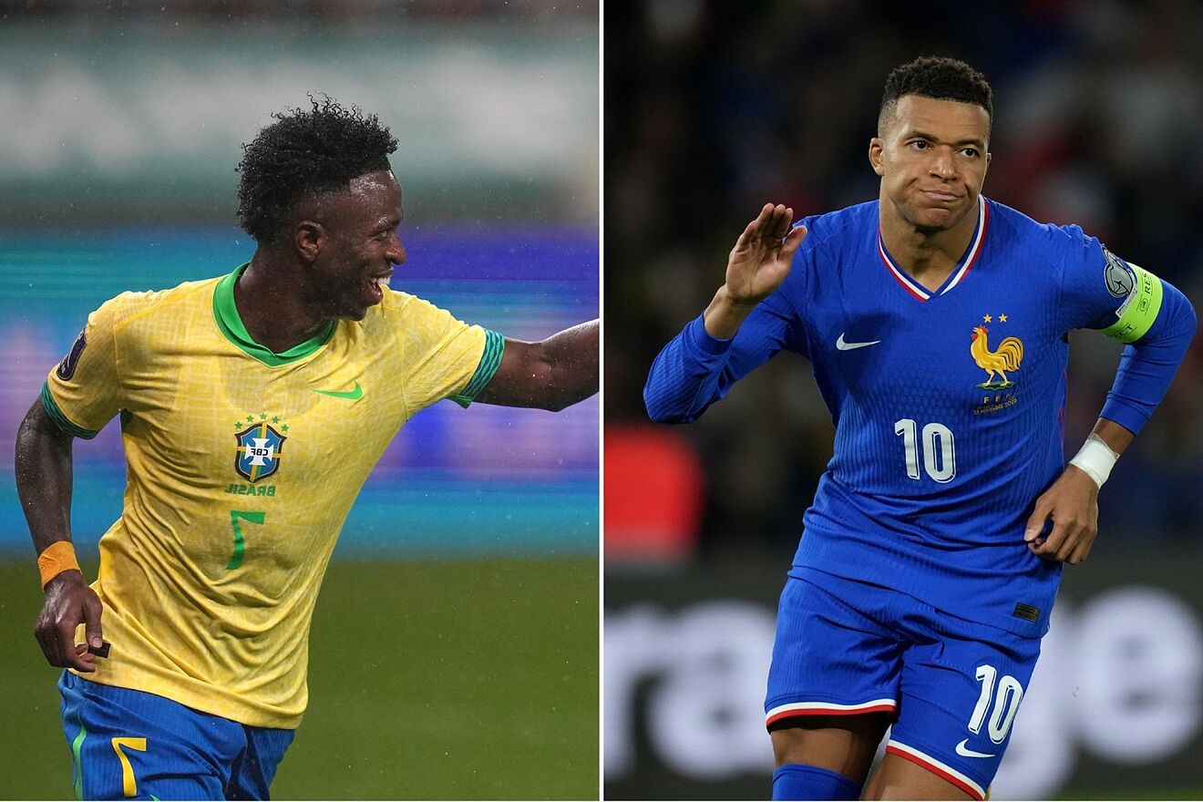 Brasil vs Francia: dónde juegan y pronóstico del amistoso previo a...