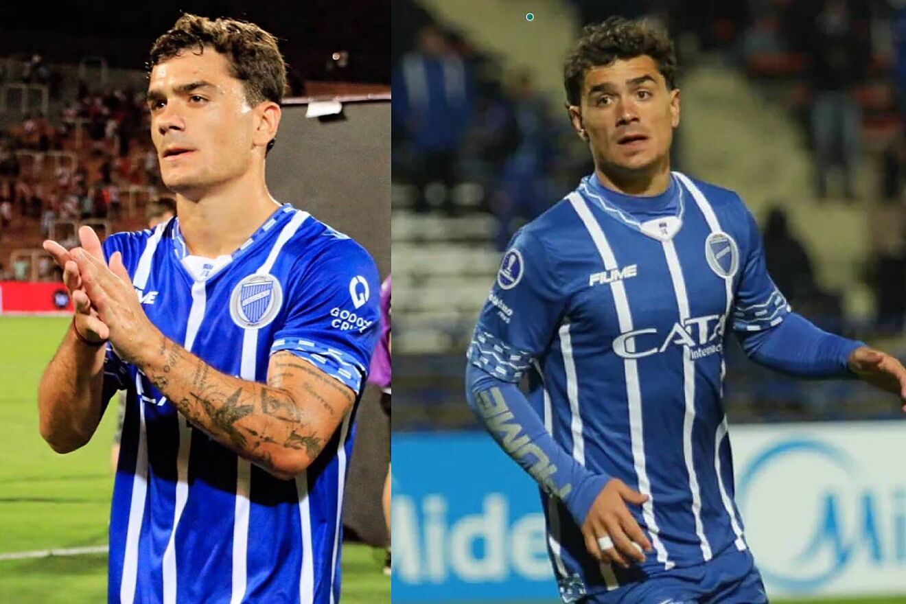 El delantero mexicano Luca Mart�nez Dupuy desciende en Argentina con...