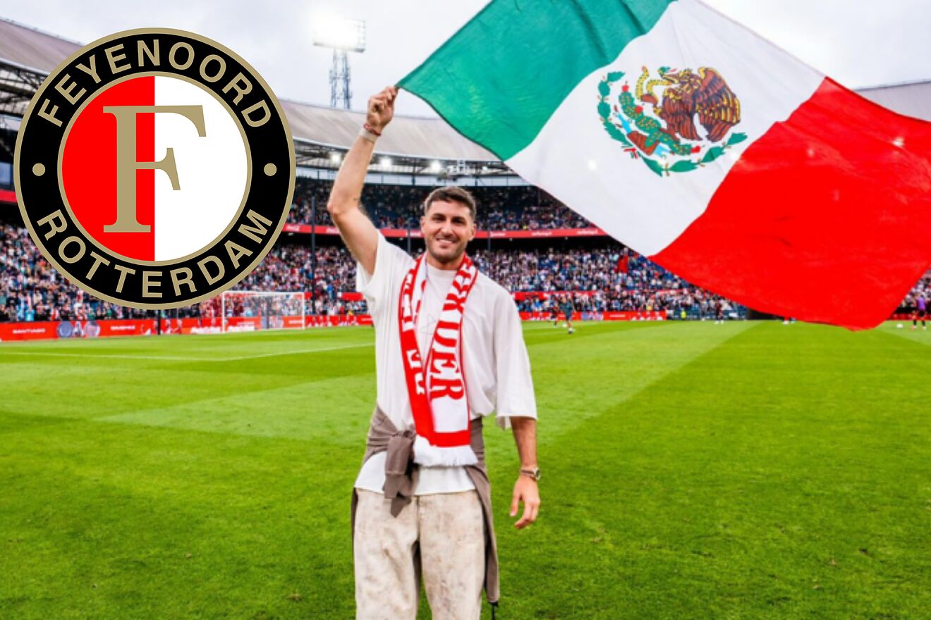 El �ltimo regalo memorable del Feyenoord a Santi Gim�nez, as� fue...