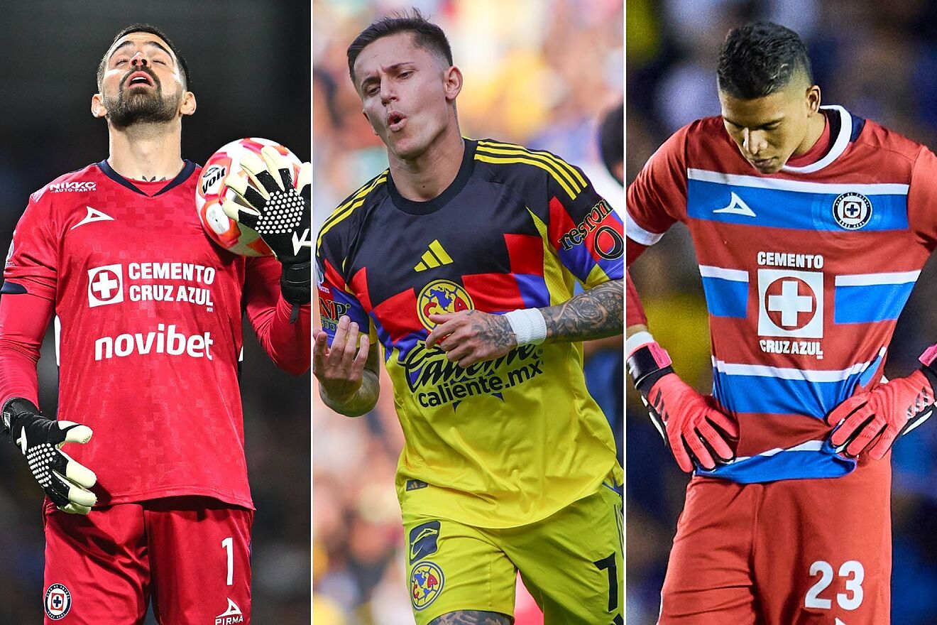 Am�rica Cruz Azul Estadio Azteca Cl�sico Joven Kevin Mier Brian...