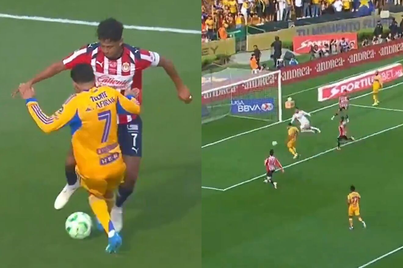 Luis Romo y su garrafal error que le otorga la ventaja a Tigres sobre Chivas