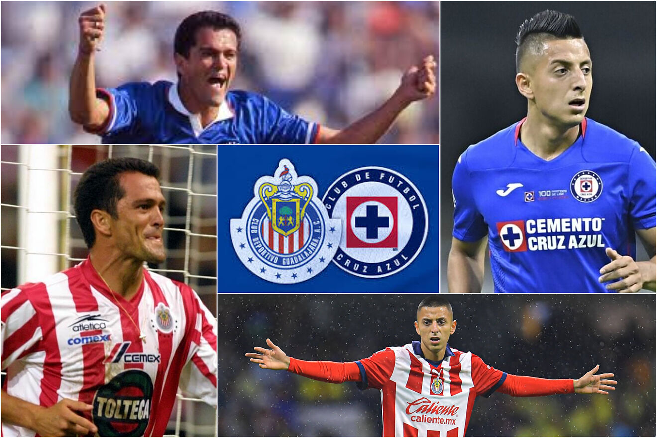 Leyendas de CHIVAS y CRUZ AZUL.
