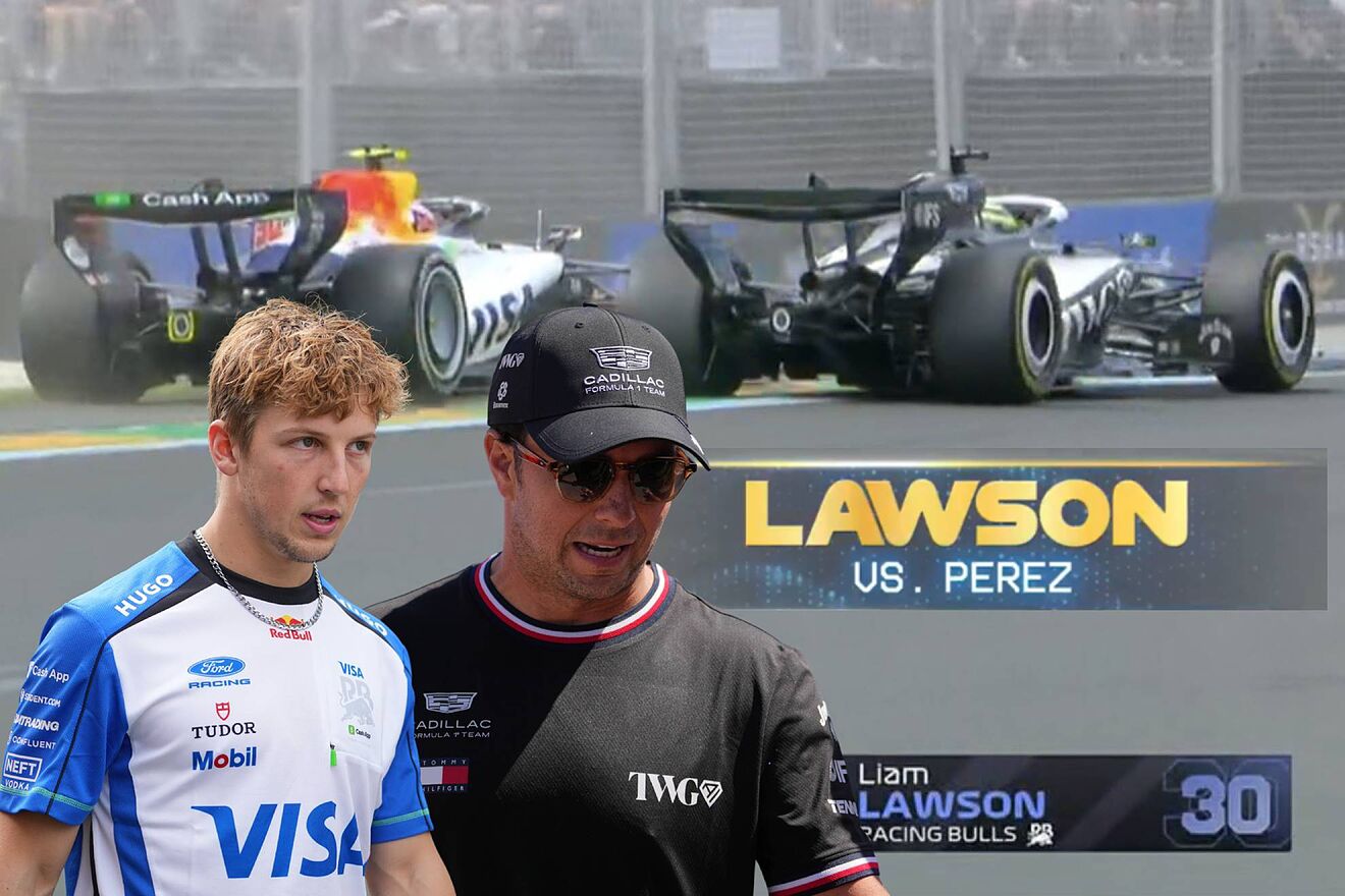 Dura batalla la que se vivi� en el GP de Australia entre los...