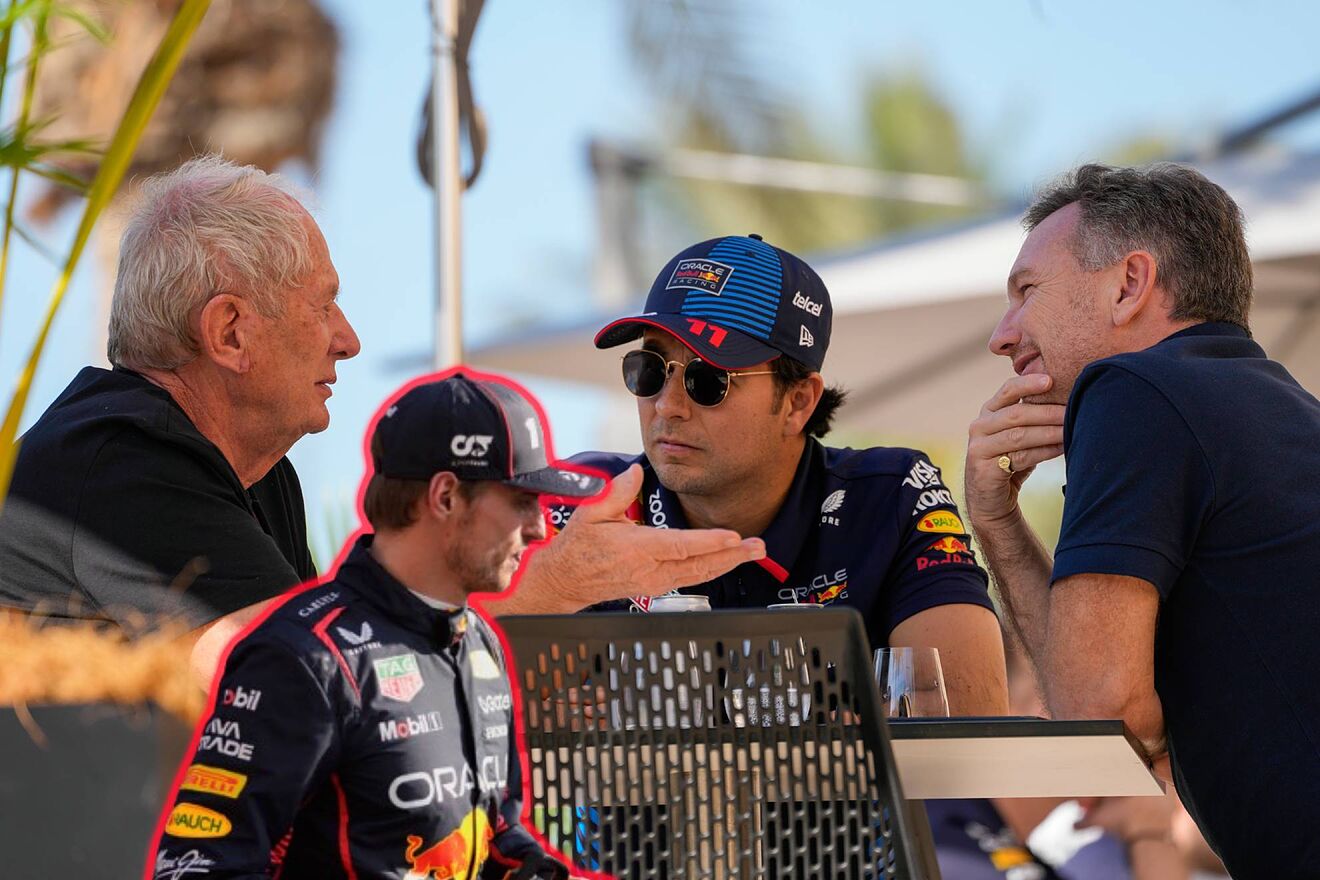 Sergio P�rez Red Bull Racing Max Verstappen F1