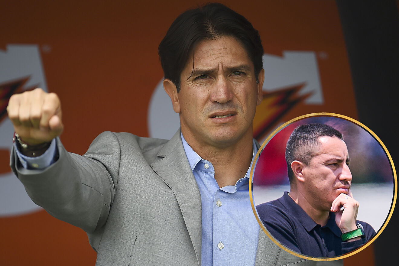 Bruno Marioni y Efra�n Ju�rez.